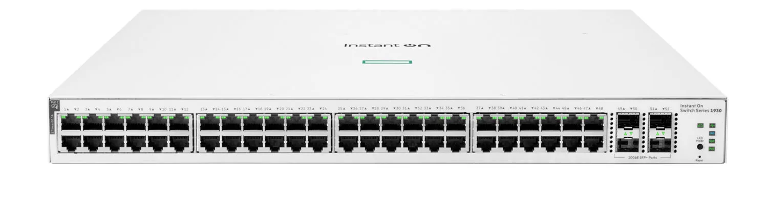 Switch Aruba Instant On 1930 48G PoE+ 4SFP+ 370W JL686B