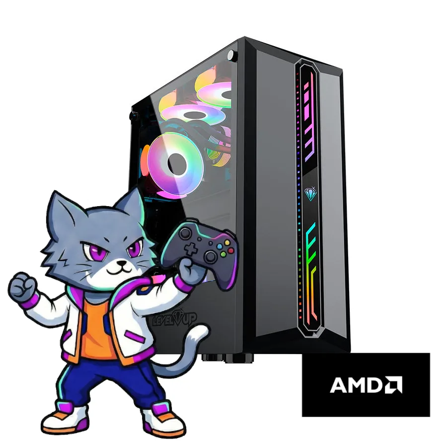 PC de Escritorio Performance AMD Ryzen 5 5600GT 8GB 240GB SSD ASUS