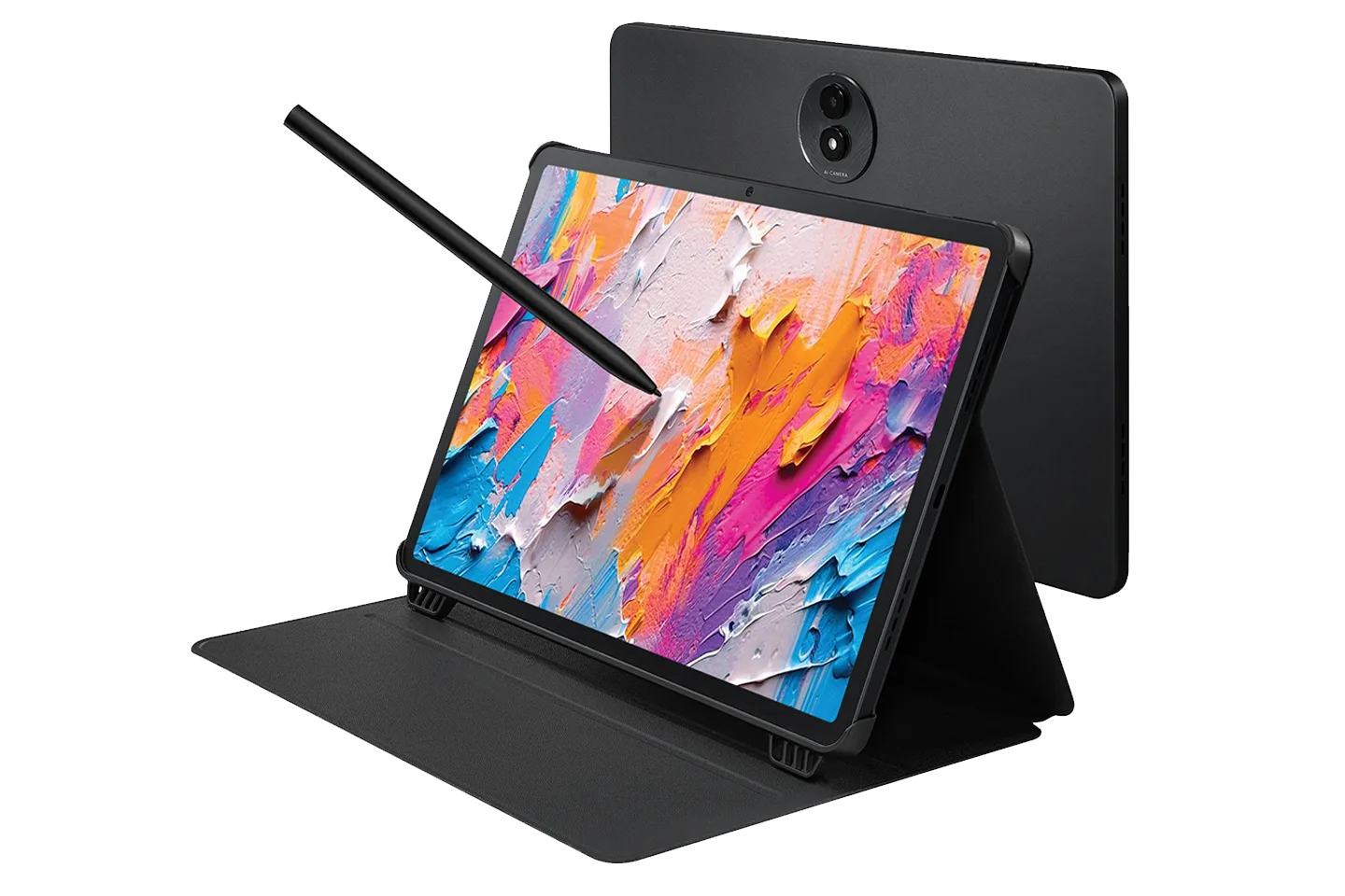 Tablet TCL NXTPaper 11 Plus Negra con Flipcase y T-Pen 9469X2-2ALCAR11