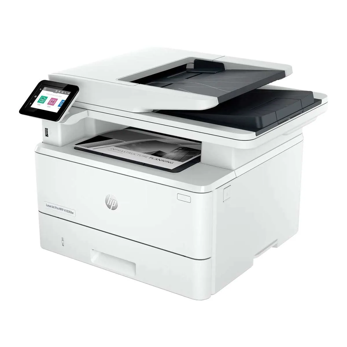 Impresora Multifuncion Laser Monocromatica HP LaserJet Pro MFP 4103fdw WiFi Duplex Fax 2Z629A