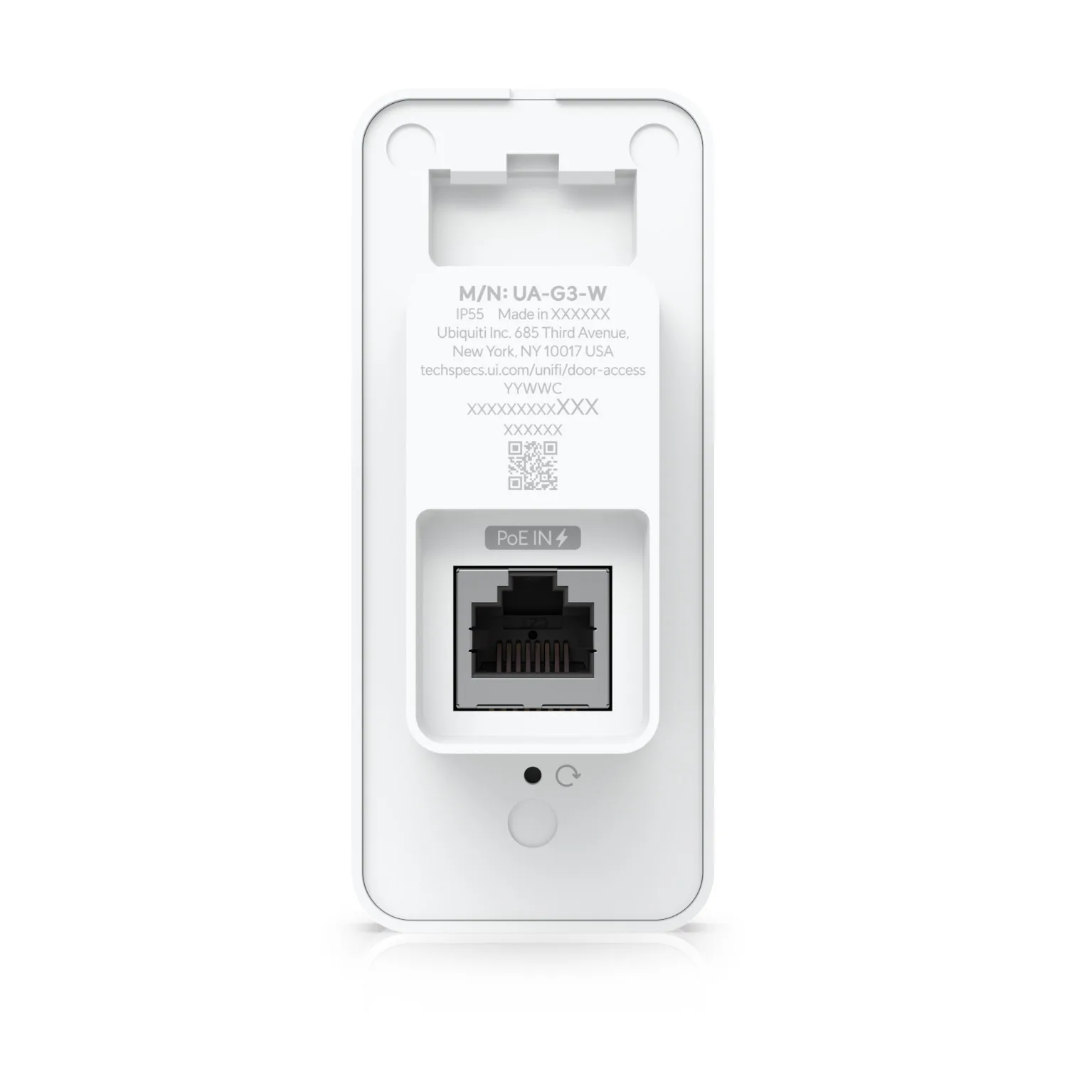 G3 Reader- White- Compact third-generation access reader with Touch Pass support.