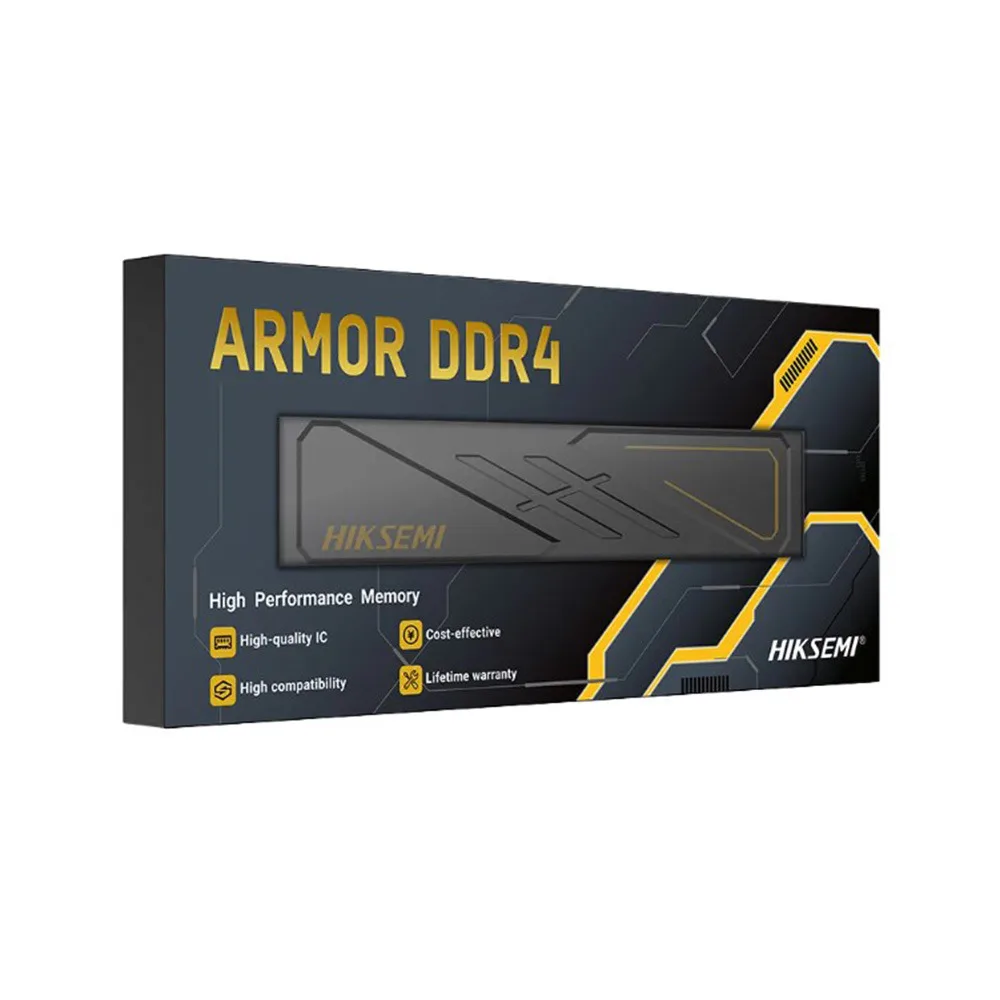 Memoria RAM DDR4 8GB Hiksemi 3200 MHz Armor Black