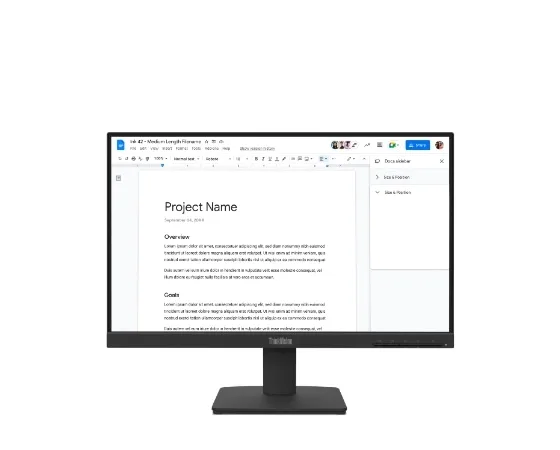 Monitor Lenovo 21.5 Pulgadas Full HD IPS 100hz HDMI VGA 64CBKAR6AR