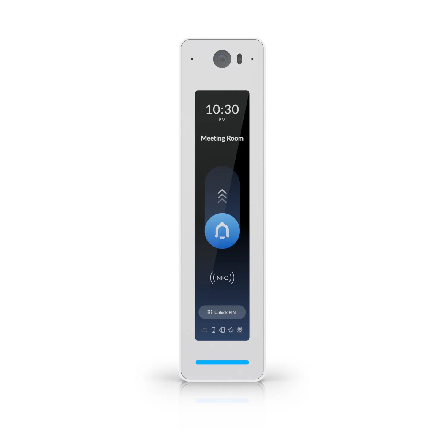 G3 Reader Pro- White- Third-generation, indoor/outdoor NFC reader and intercom with Touch Pass support.