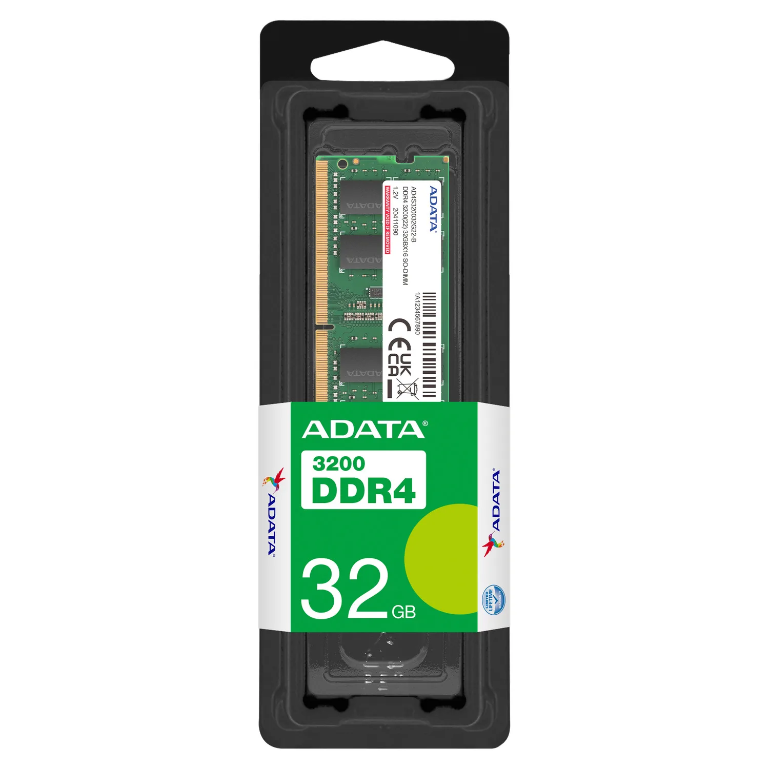 Memoria RAM SODIMM DDR4 32GB ADATA 3200 MHz