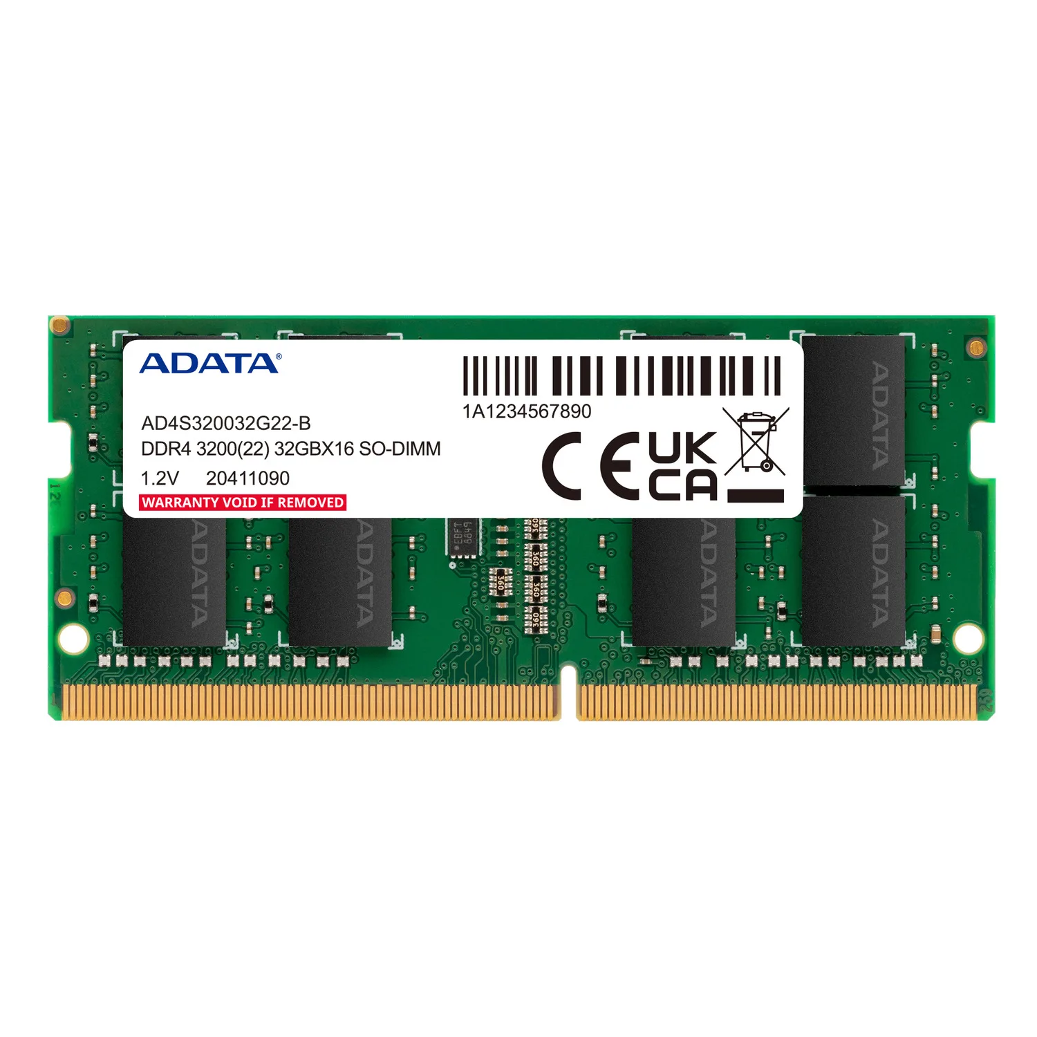 Memoria RAM SODIMM DDR4 32GB ADATA 3200 MHz