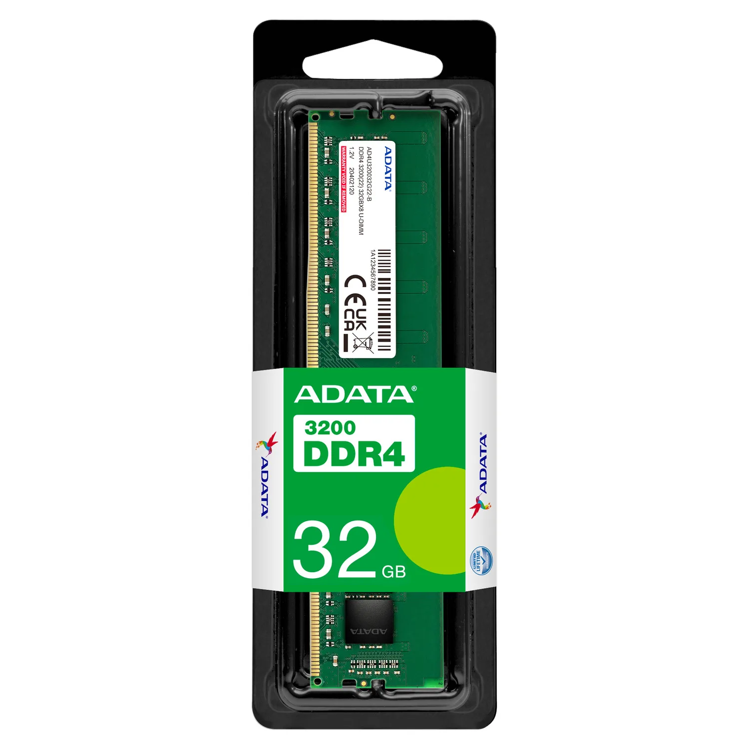 Memoria RAM DDR4 32GB ADATA 3200 MHz