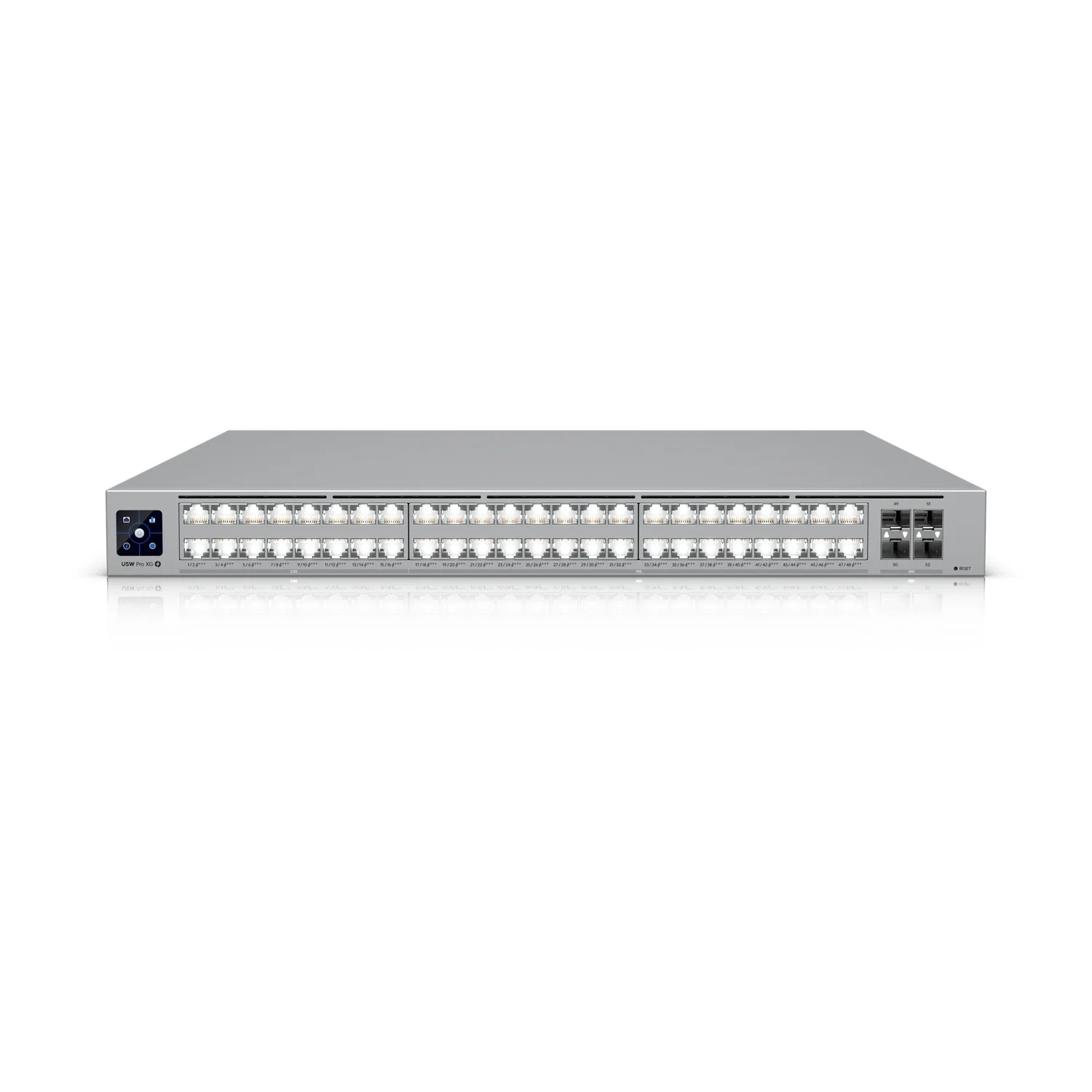 Switch Ubiquiti UniFi Pro XG 48 PoE Layer 3 con 4 Puertos SFP28 25G