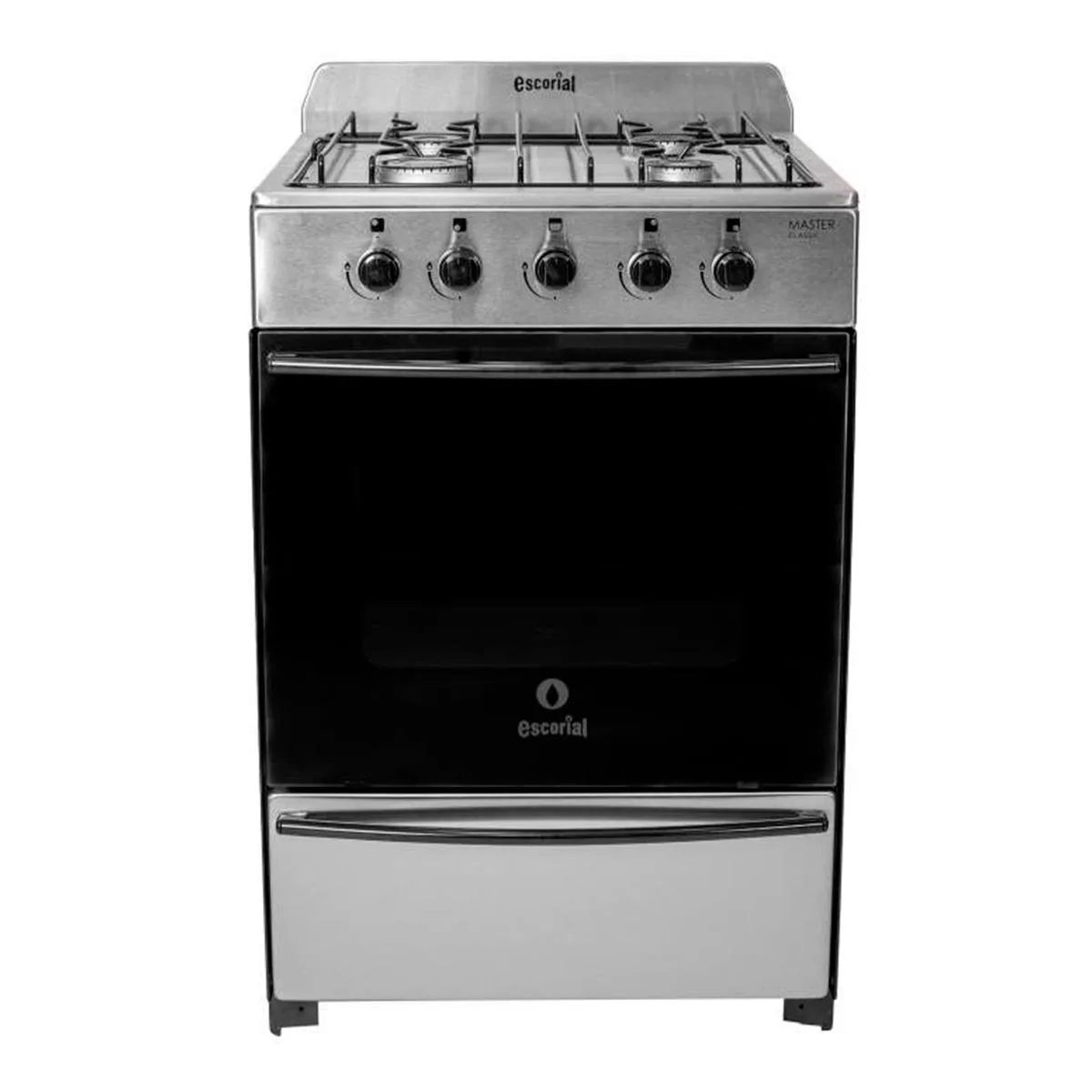 Cocina A Multigas 56Cm Escorial Master Classic  Acero Inoxidable