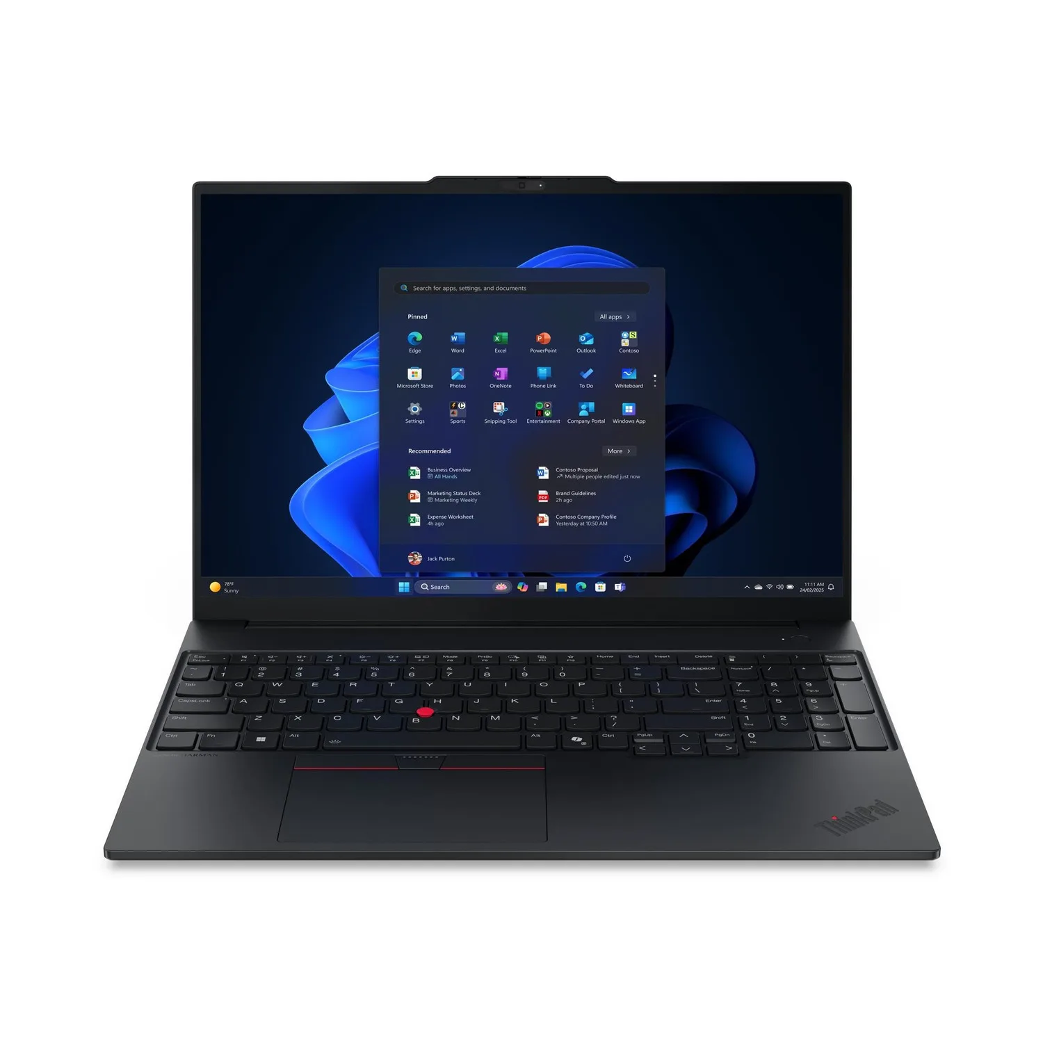 Notebook Lenovo ThinkPad E16 Ryzen 5 16GB 512GB SSD Windows 11 Pro 21SUS44J00