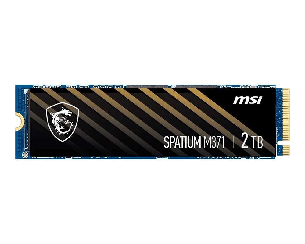 Ssd M.2 Nvme 500gb G3 Msi Spantium M371