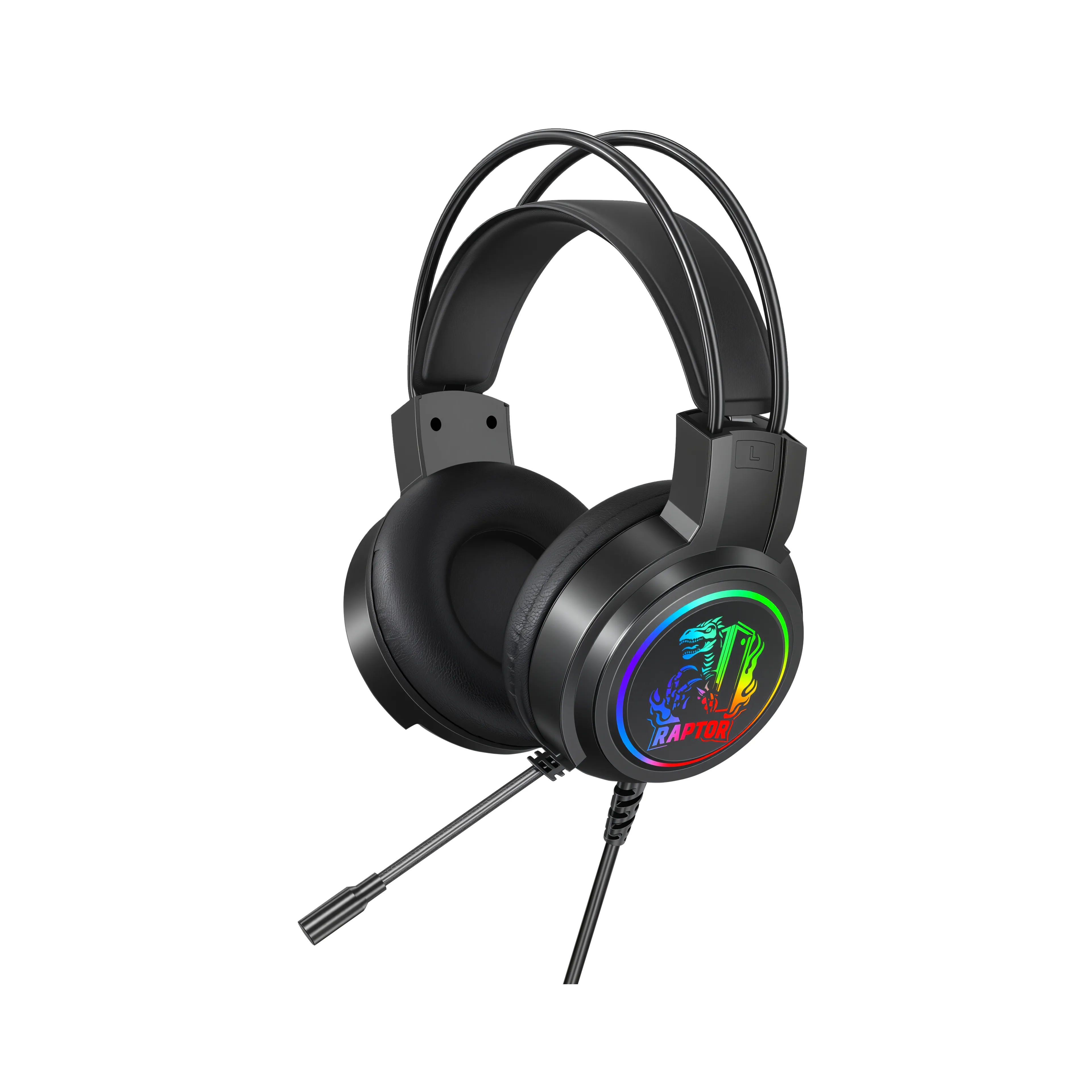 Auricular Gamer Raptor Shadow Core RGB Jack 3.5mm (3118)