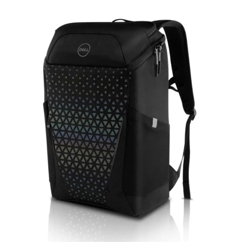 Mochila Dell Gaming GM1720PM para notebook hasta 17" Negra panel reflectivo GM1720PM