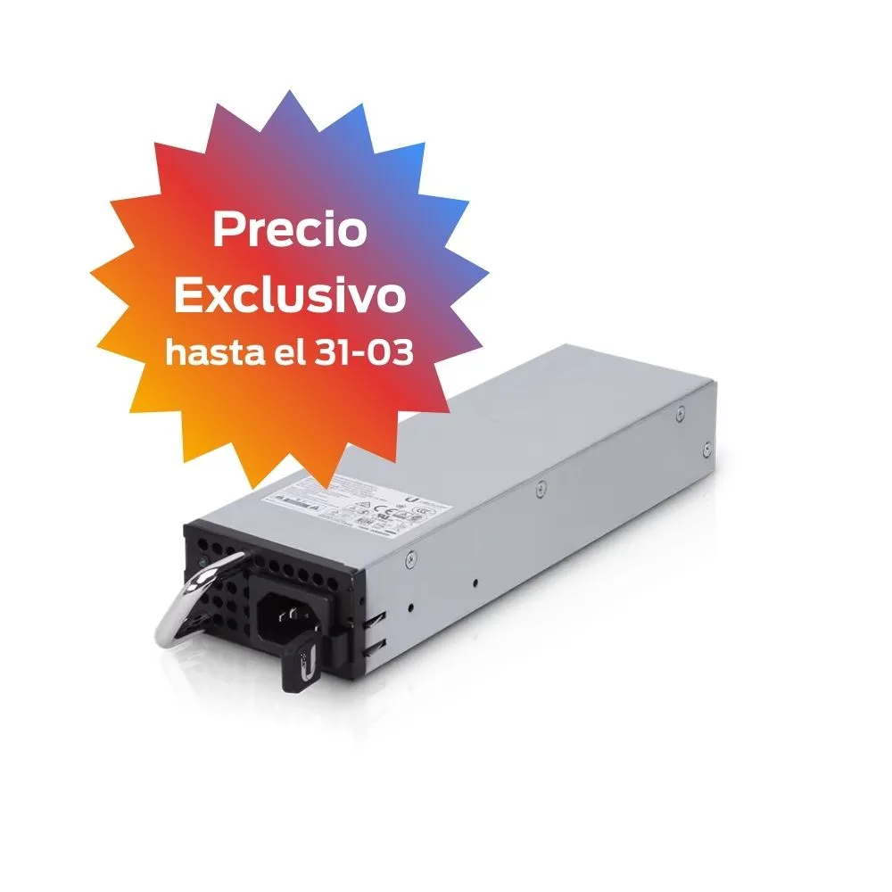 Fuente de Poder Ubiquiti EdgePower EP-54V-150W-DC para EdgeSwitch
