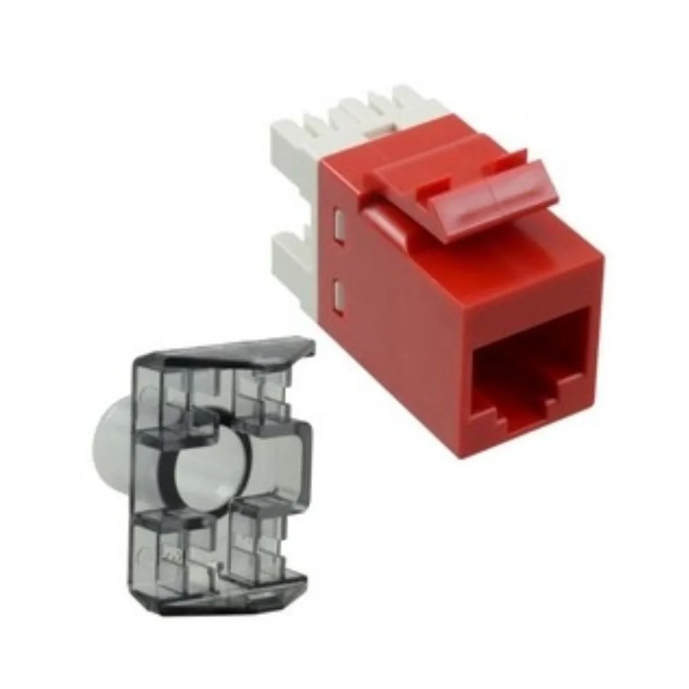 JACK,SL110,RJ45,CAT6,RED