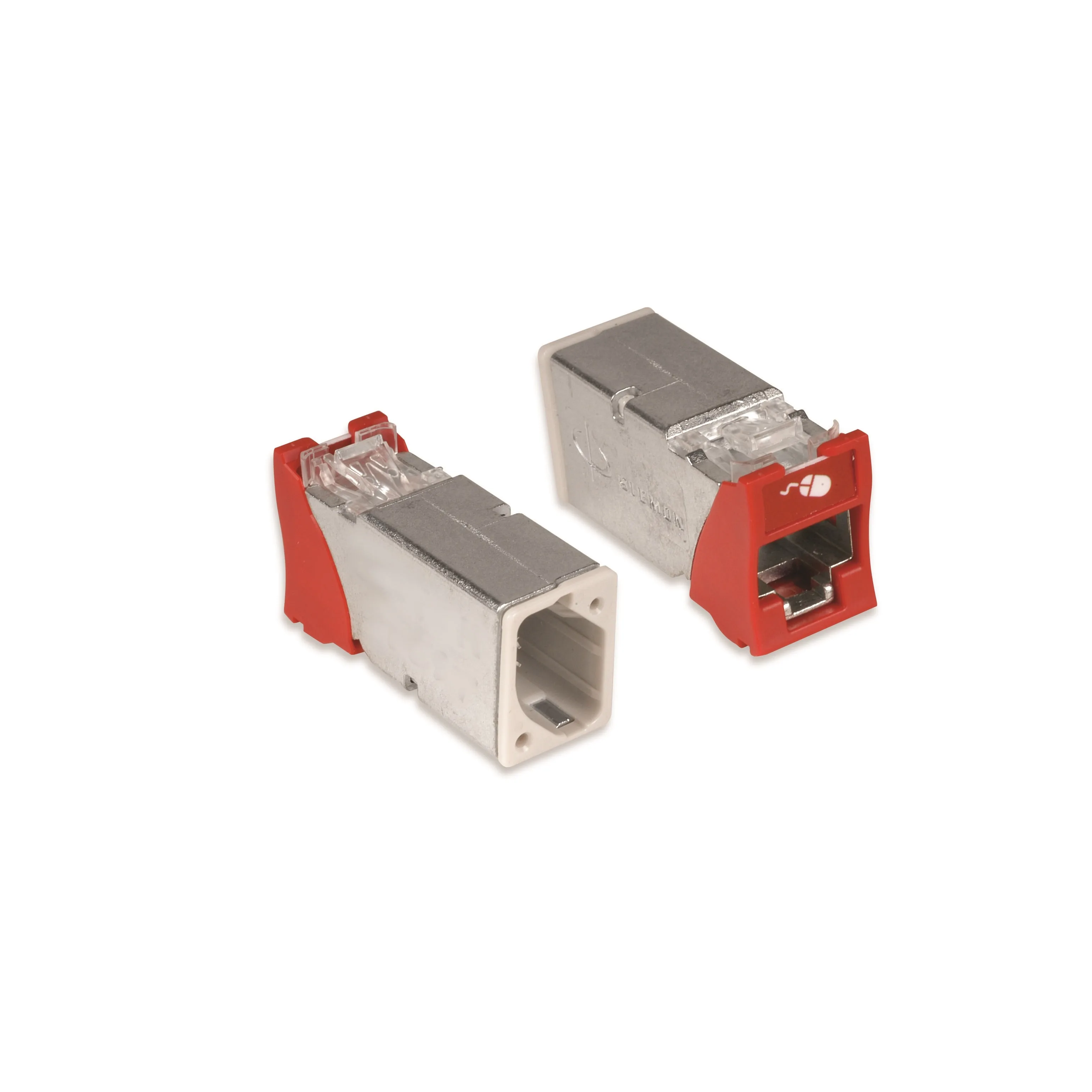 OUTLET RJ45 (Jacks) linea Z MAX F/UTP Categoria 6A,Hibrido,blanco, libre de herramienta,T568A/B,BULK