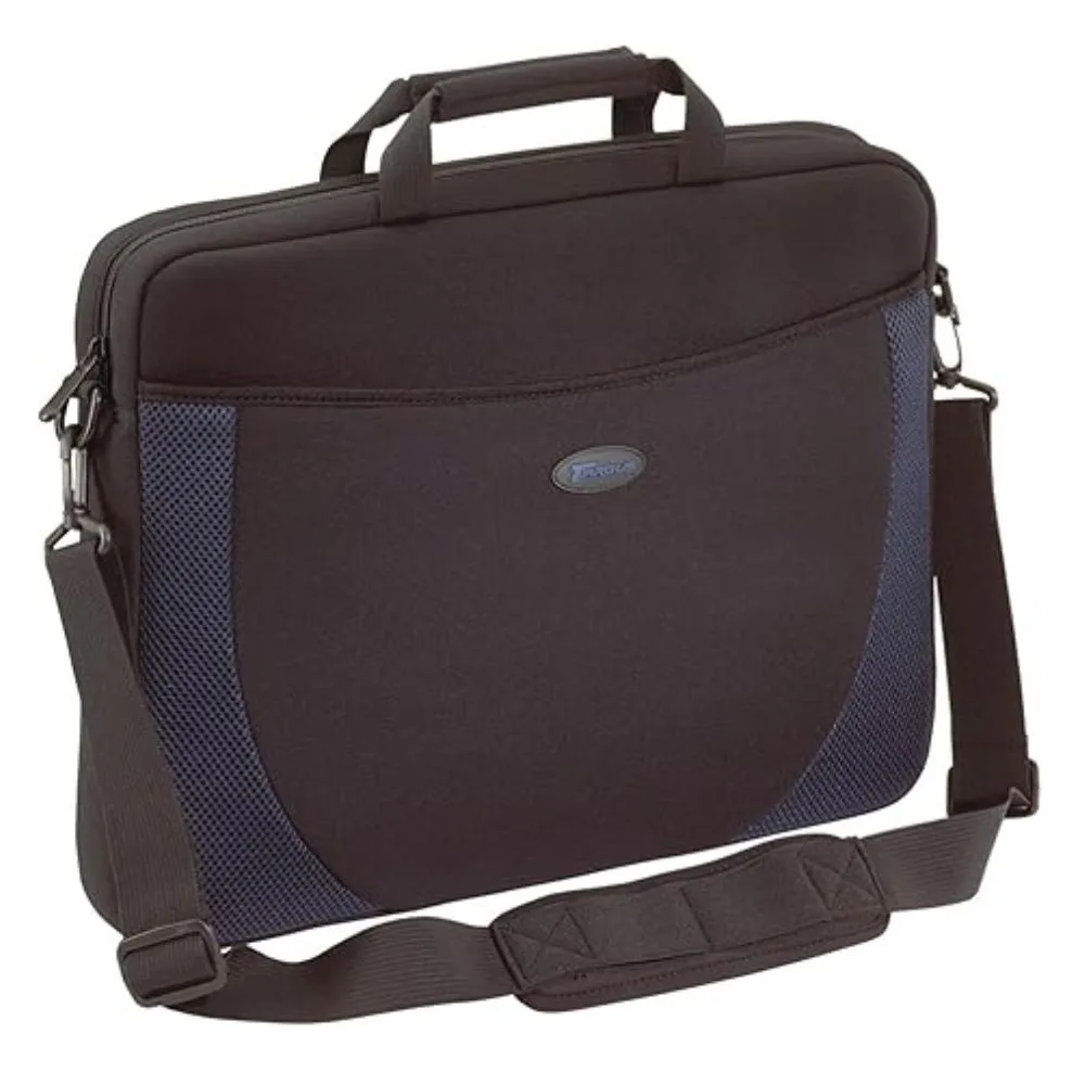 Maletin Targus con correa de 17" Negro -Azules