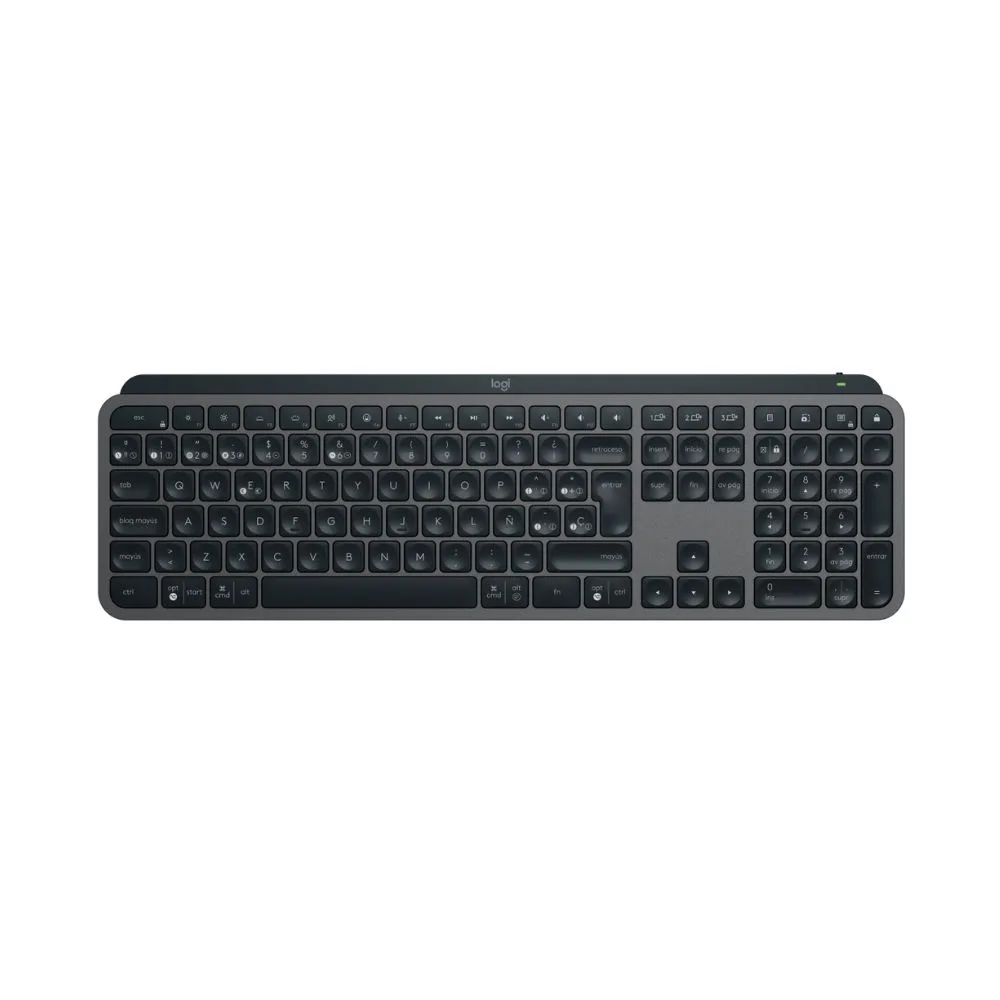Teclado Logitech Inalámbrico  Mx Keys Español Negro