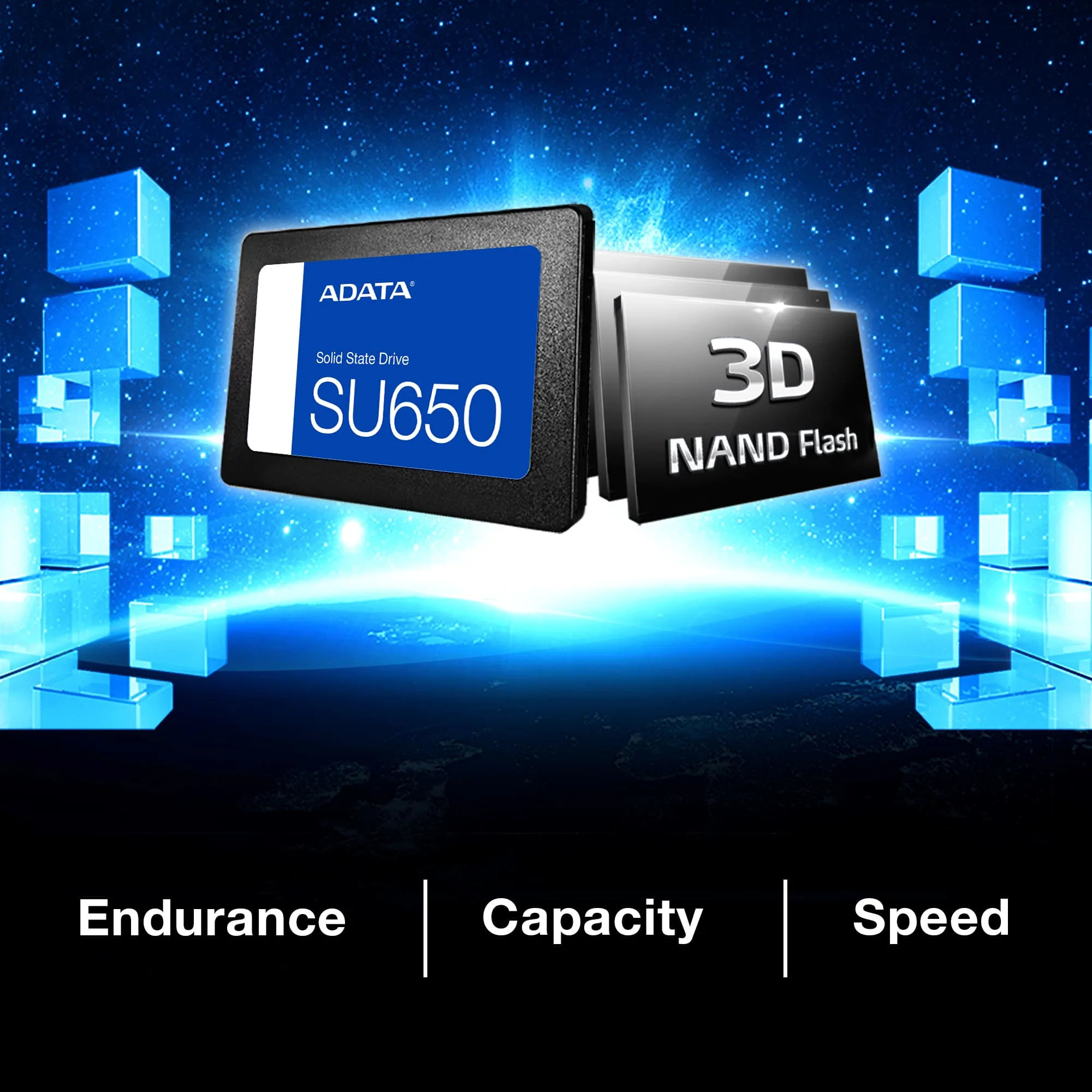 Disco Solido Interno SSD ADATA SU650 512GB 2.5" SATA ASU650SS-512GT-R