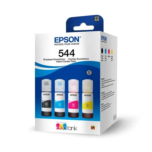Kit de Botellas de Tinta Epson T544520-4P Pack de 4 Colores