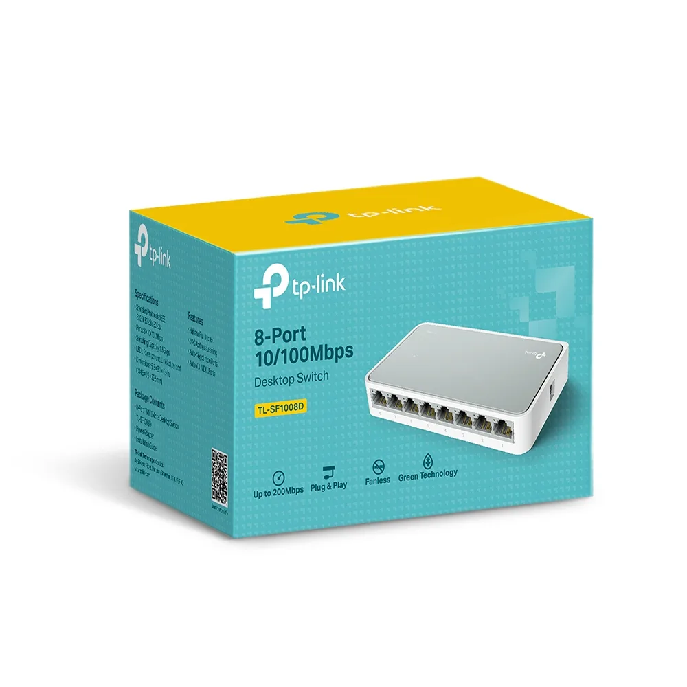 TL-SF1008D Switch 8P Tp-Link MiniDesktop (0071)