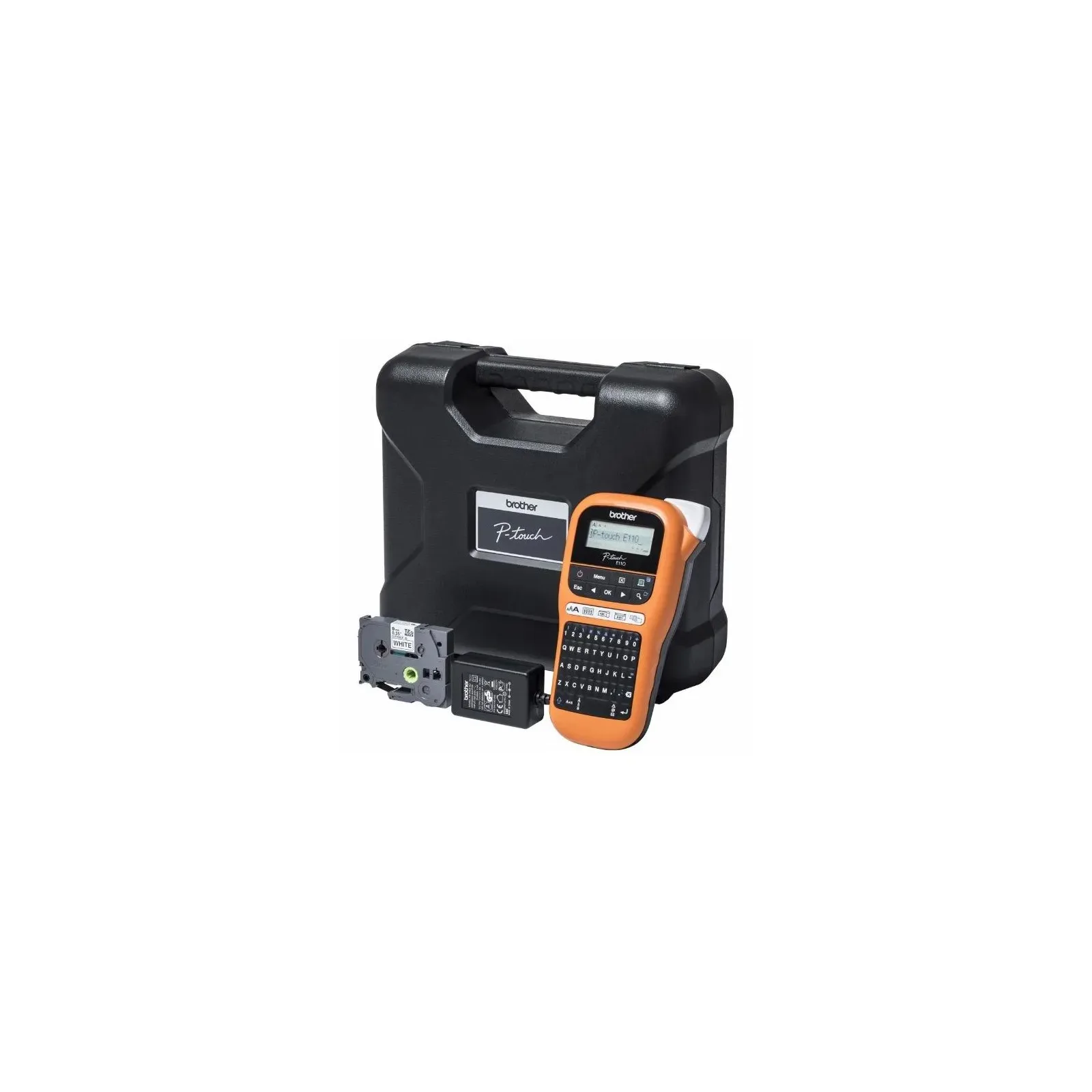 ROTULADORA BROTHER PT-E110VP (MAX 12MM) C/MALETIN