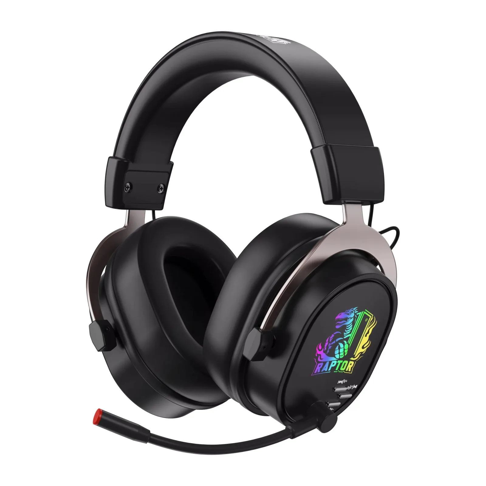 Auricular Gamer Raptor Inferno PRO X 7.1 Wireless c/Dongle Negro (7176)