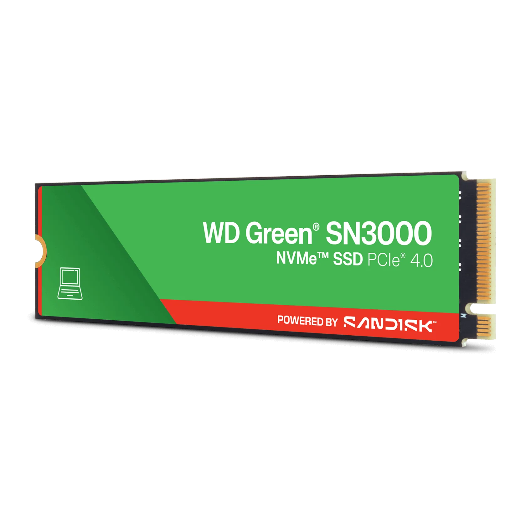 Ssd M.2 Nvme 2tb G4 Wd Green Sn3000