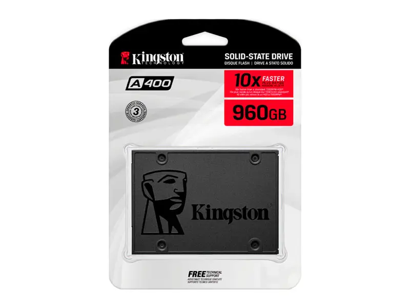 Ssd 960gb Kingston A400 Sataiii 2.5 Caja Abierta