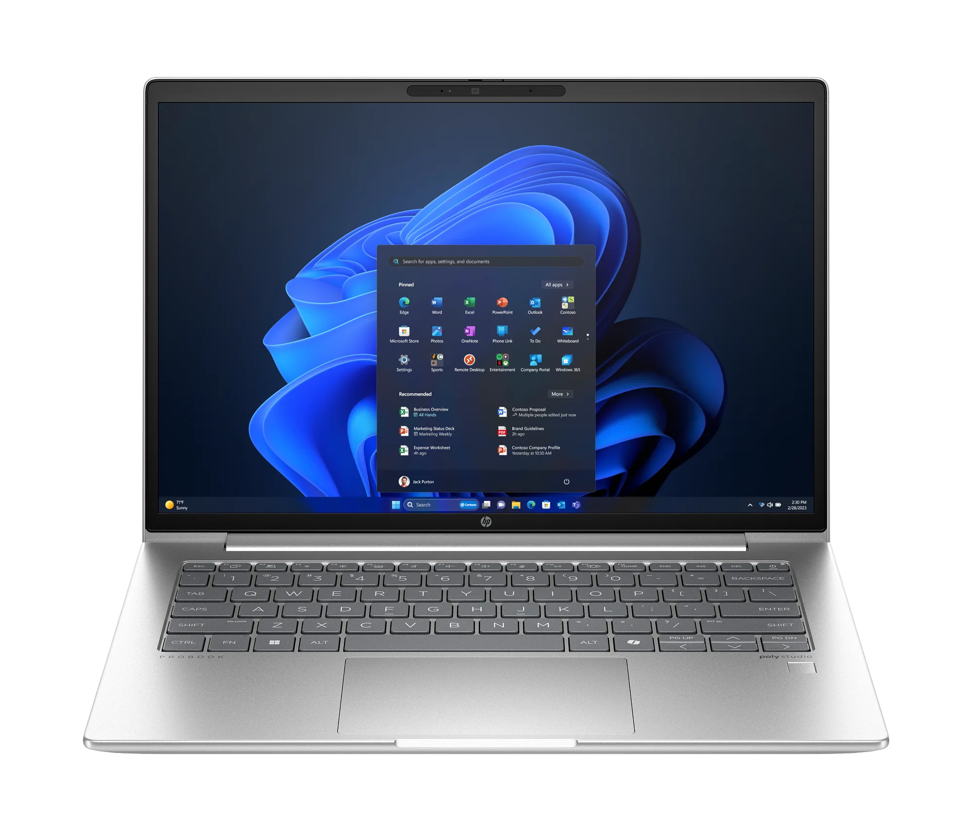 Notebook HP ProBook 440 G11 14" Intel Core Ultra 5 16GB DDR5 512GB SSD Windows 11 Pro A24Z2LT