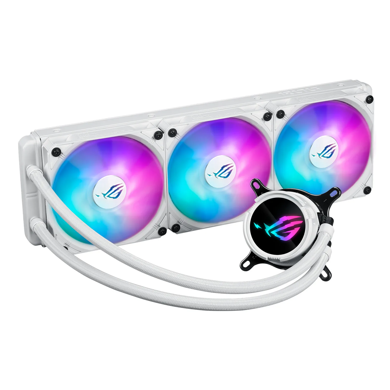Water Cooler ASUS ROG STRIX LC III 360 ARGB WHT — foto 3