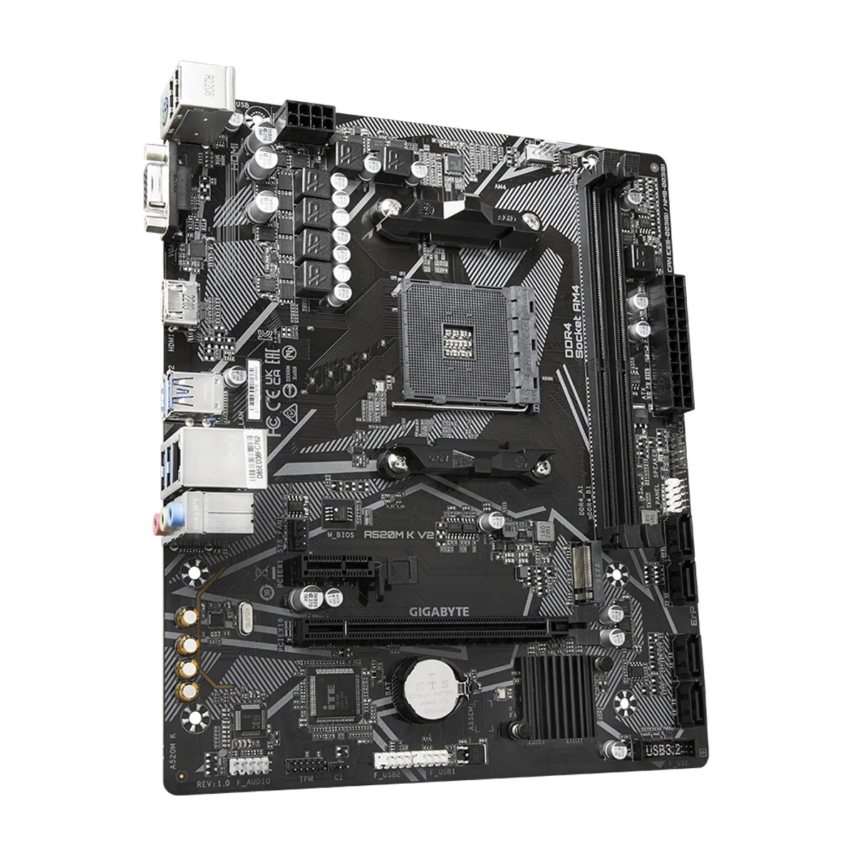 Mother Gigabyte A520M-K V2 AM4 (3ERA/4TA/5TA GEN) — foto 6