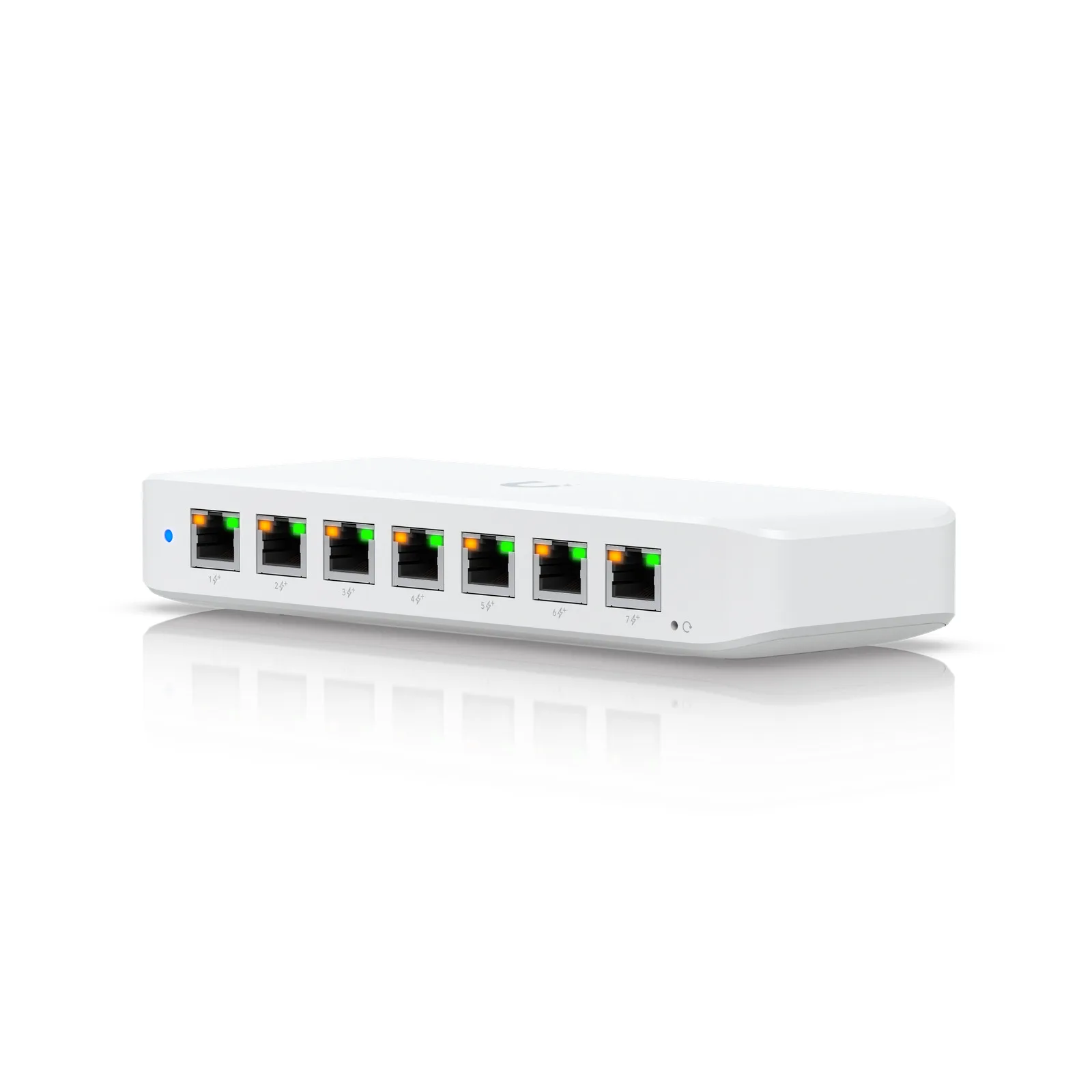 SWITCH UBIQUITI ULTRA 8 PORT GIGA POE+ SIN FUENTE SE ALIMNETA CON LA FUENTE (U-POE++)