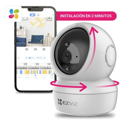 Camara Ip 4mp Ezviz H6c 4mm 360° Interior