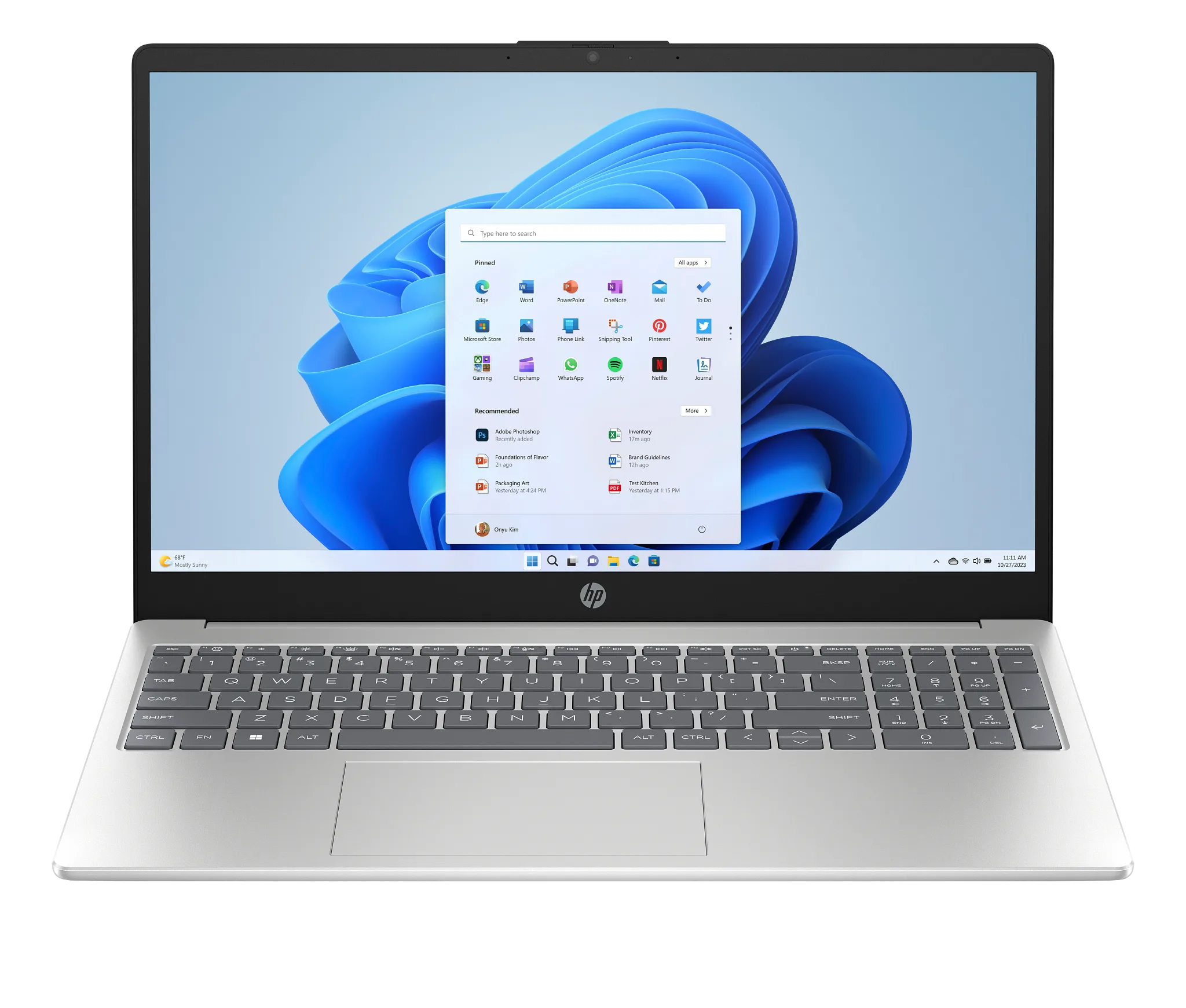 Notebook HP 250R G10 15.6" FHD Intel Core 5 120U 16GB DDR4 512GB SSD WiFi 6 FreeDOS DB9V5AT