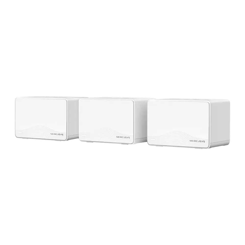 Sistema Wi-Fi 7 Mesh Mercusys Halo H25BE BE3600 Pack de 3 Nodos