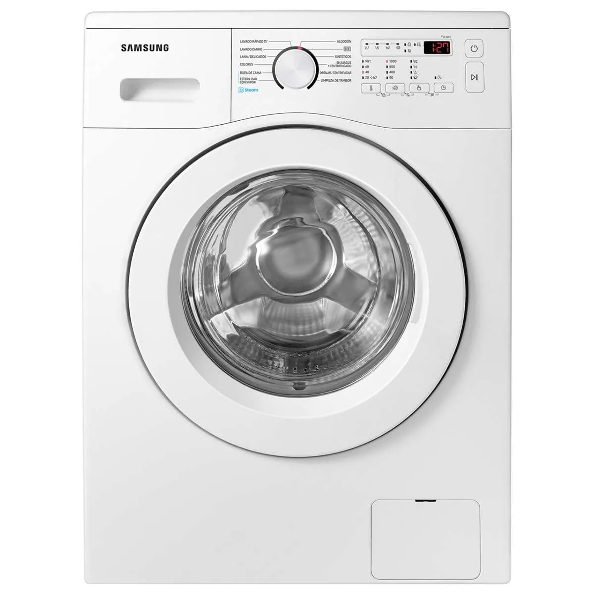 Lavarropas Samsung Ww70a4000 Automático Carga Frontal 7 Kg Inverter Blanco