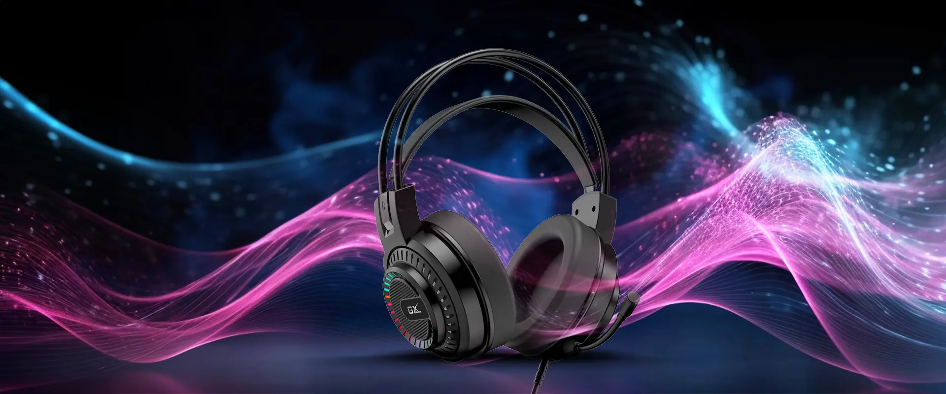 AURICULARES + MIC GENIUS HS-GX570U CAJA DAÑADA — foto 3