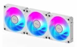 Fan Cooler Gigabyte AORUS EZ Chain Fan 120 ICE ARGB Pack de 3 Blanco