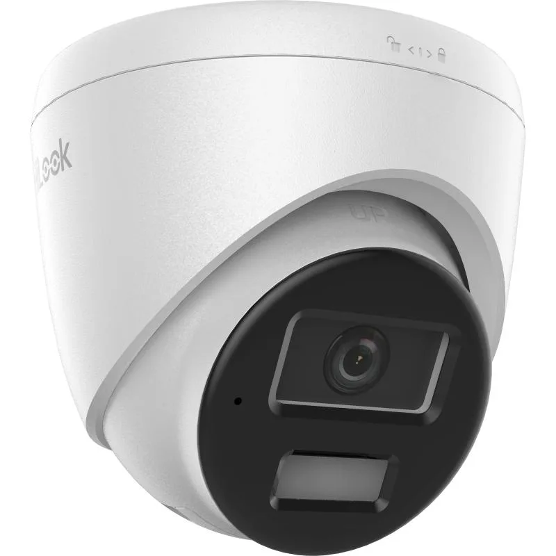 Cámara IP 2MP HiLook IPC-T220HA-LUC Turret Dual Light H.265+ IP67