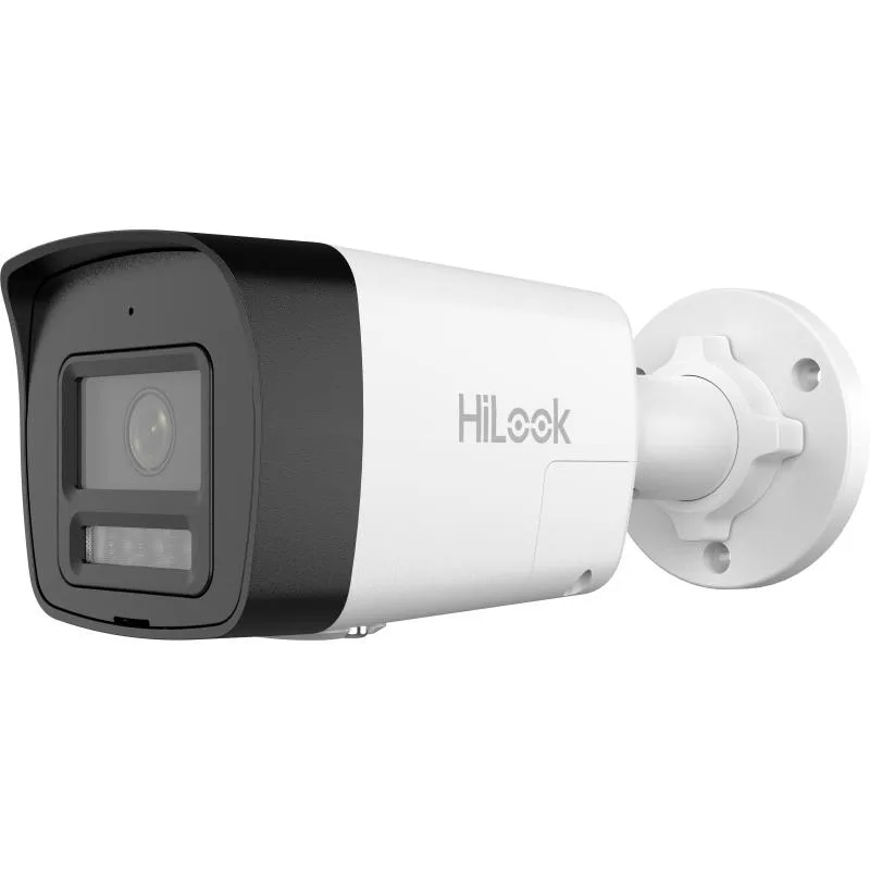 Cámara IP 4MP HiLook IPC-B140HA-LUF/SL Bullet Smart Hybrid Light H.265+ IP67