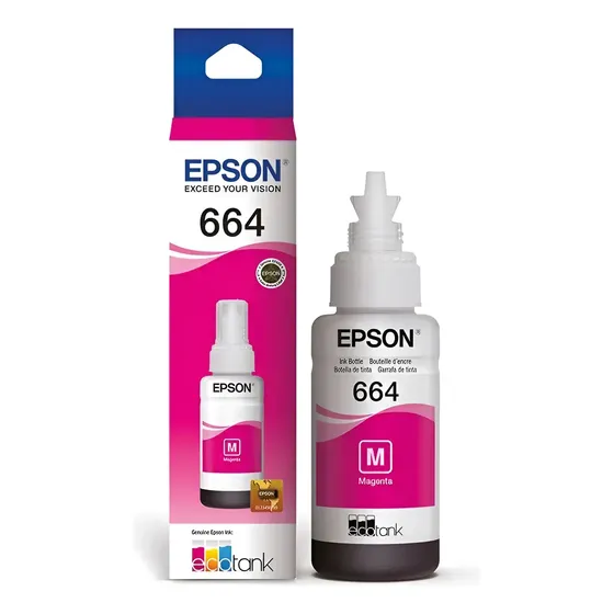 Botella De Tinta Epson T664320-AL Magenta
