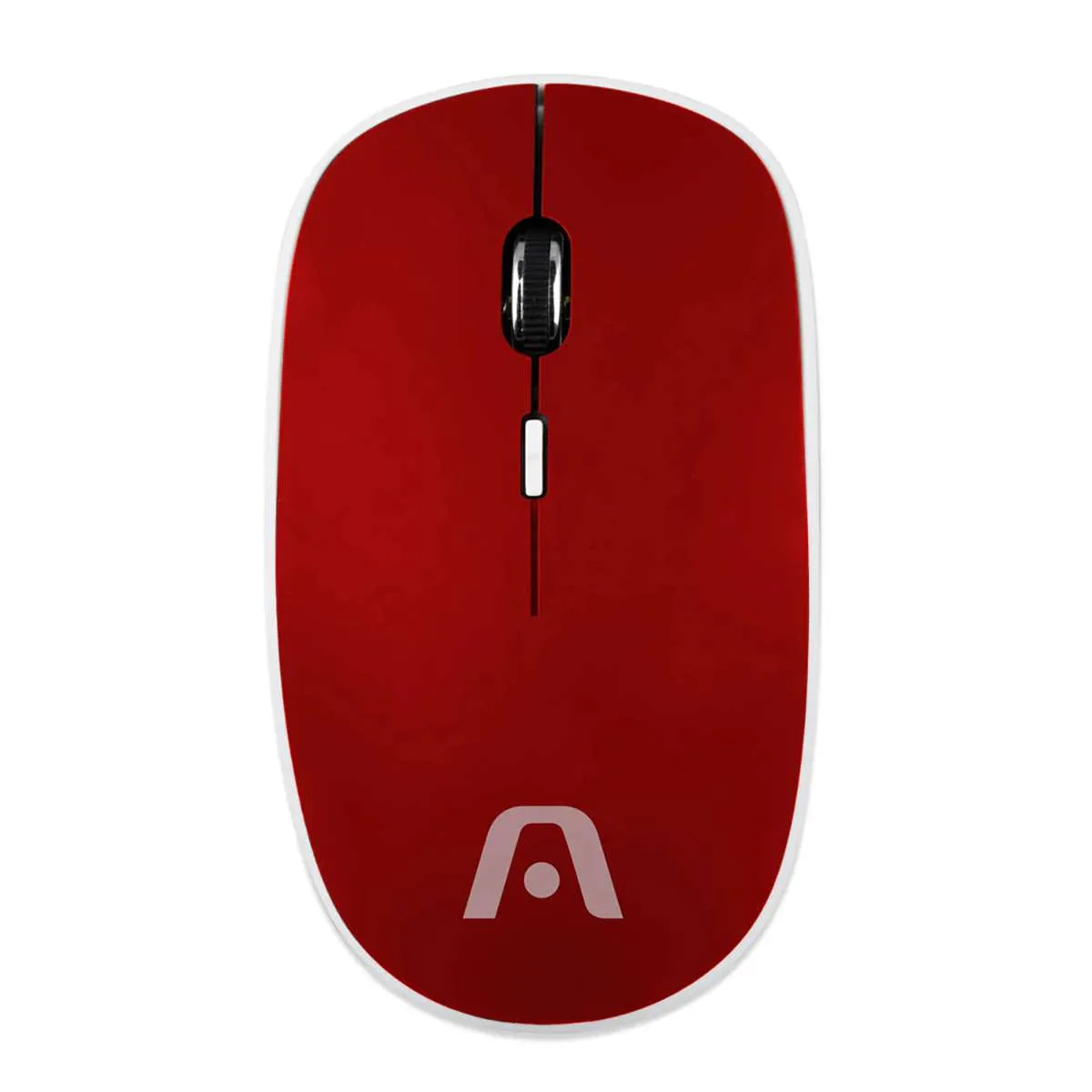 Mouse Wireless Argomtech MS31 2 2.4 GHz 4 Botones Rojo