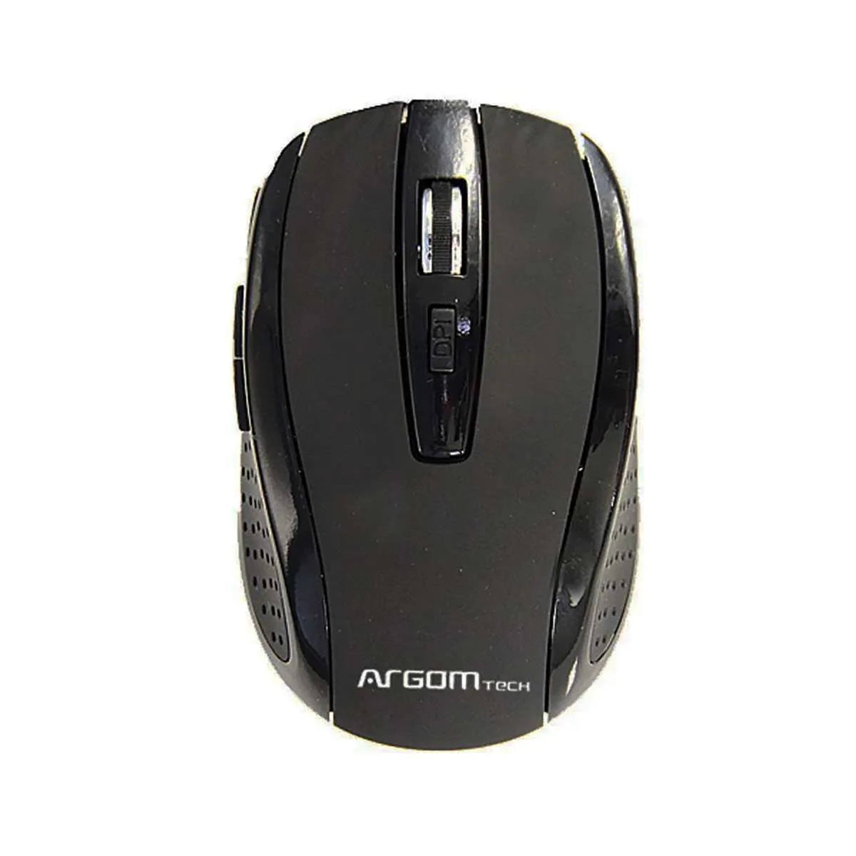 Mouse Wireless Argomtech MS32 2.4 GHz 6 Botones Negro