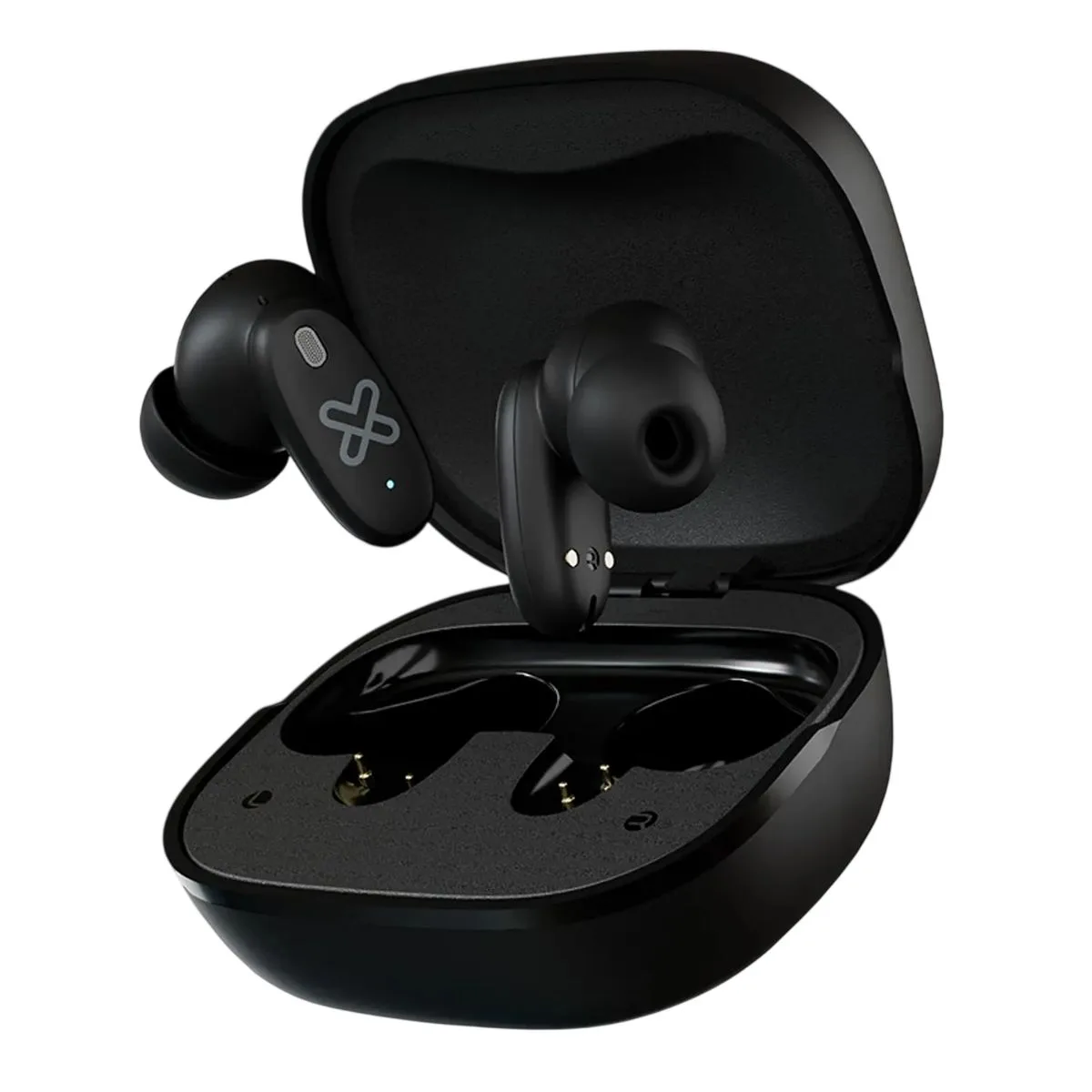 Auricular TWS Klip Xtreme DynaBuds ANC Bluetooth 5.4 IPX4 Pantalla Táctil KTE-800BK