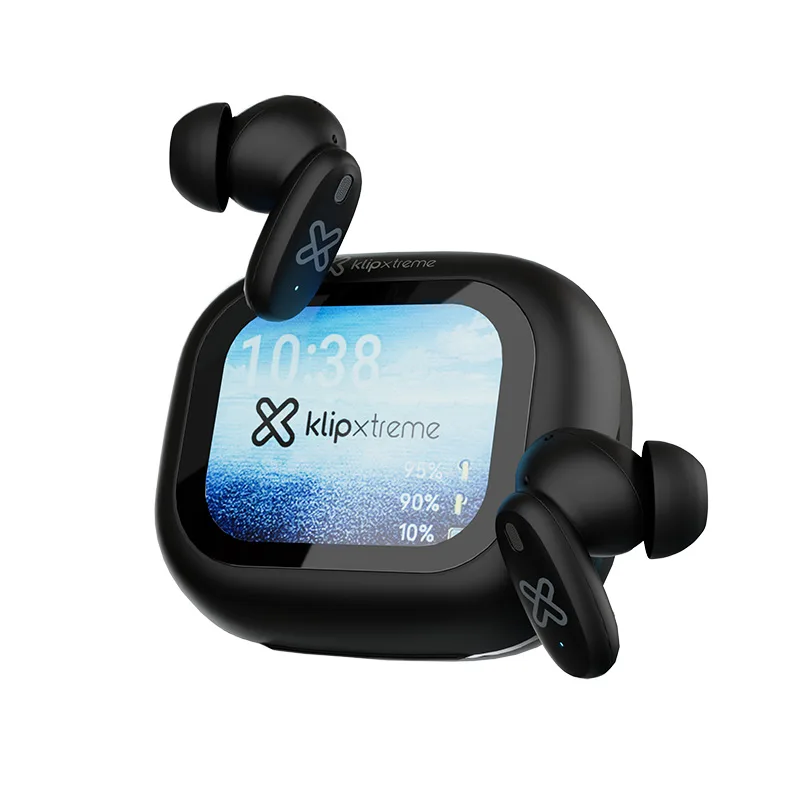 Auricular TWS Klip Xtreme DynaBuds ANC Bluetooth 5.4 IPX4 Pantalla Táctil KTE-800BK