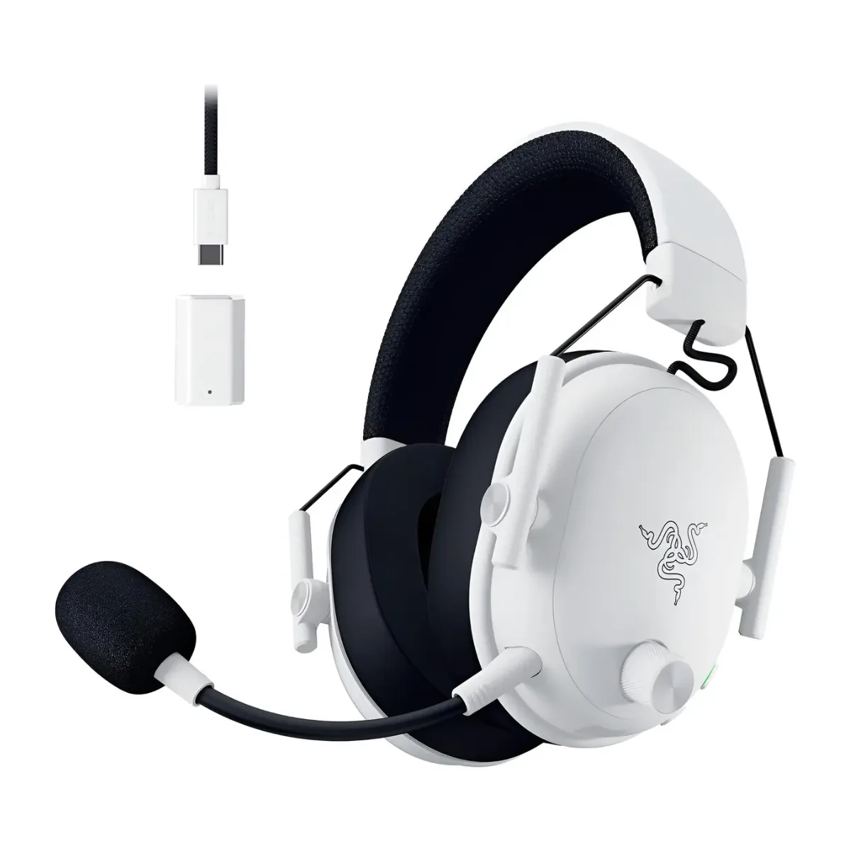 Auricular Razer BlackShark V3 Pro Wireless ANC PlayStation White Edition (1251)