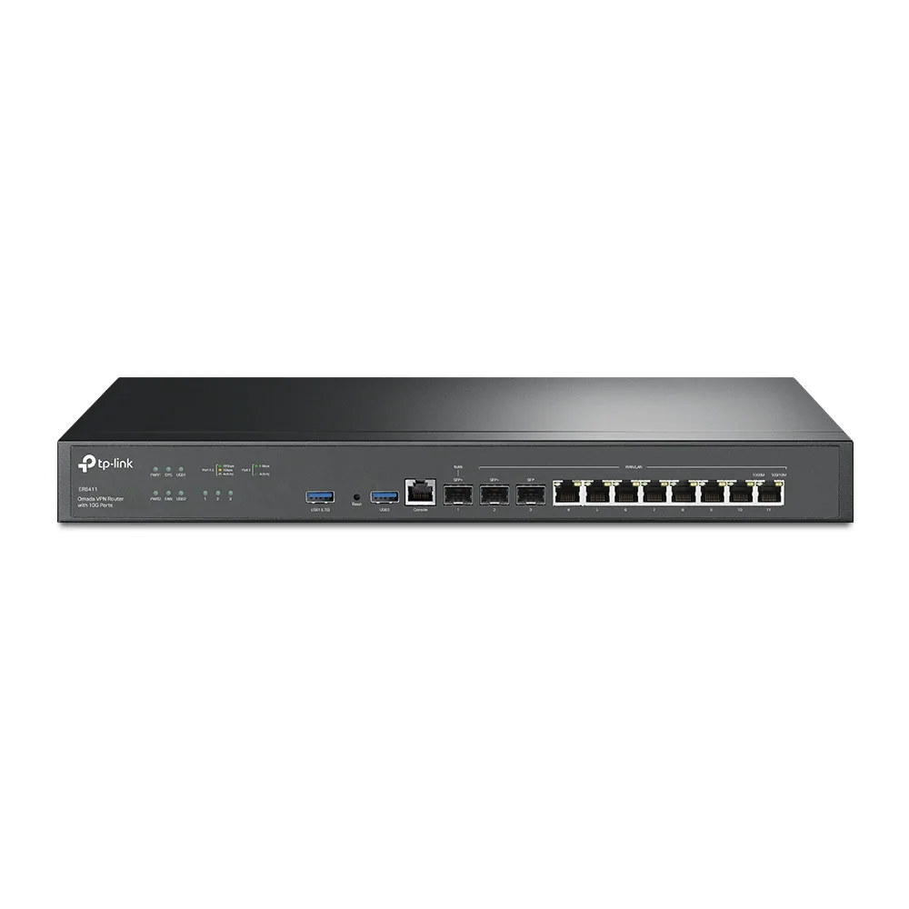 Router TP-Link Omada ER8411 VPN Multi-WAN 10 Puertos