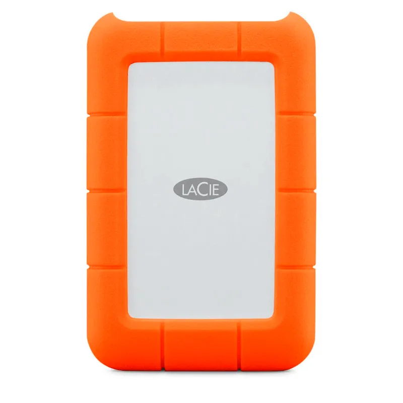 Disco Rigido HDD Externo LaCie 2TB Rugged USB-C Naranja — foto 2
