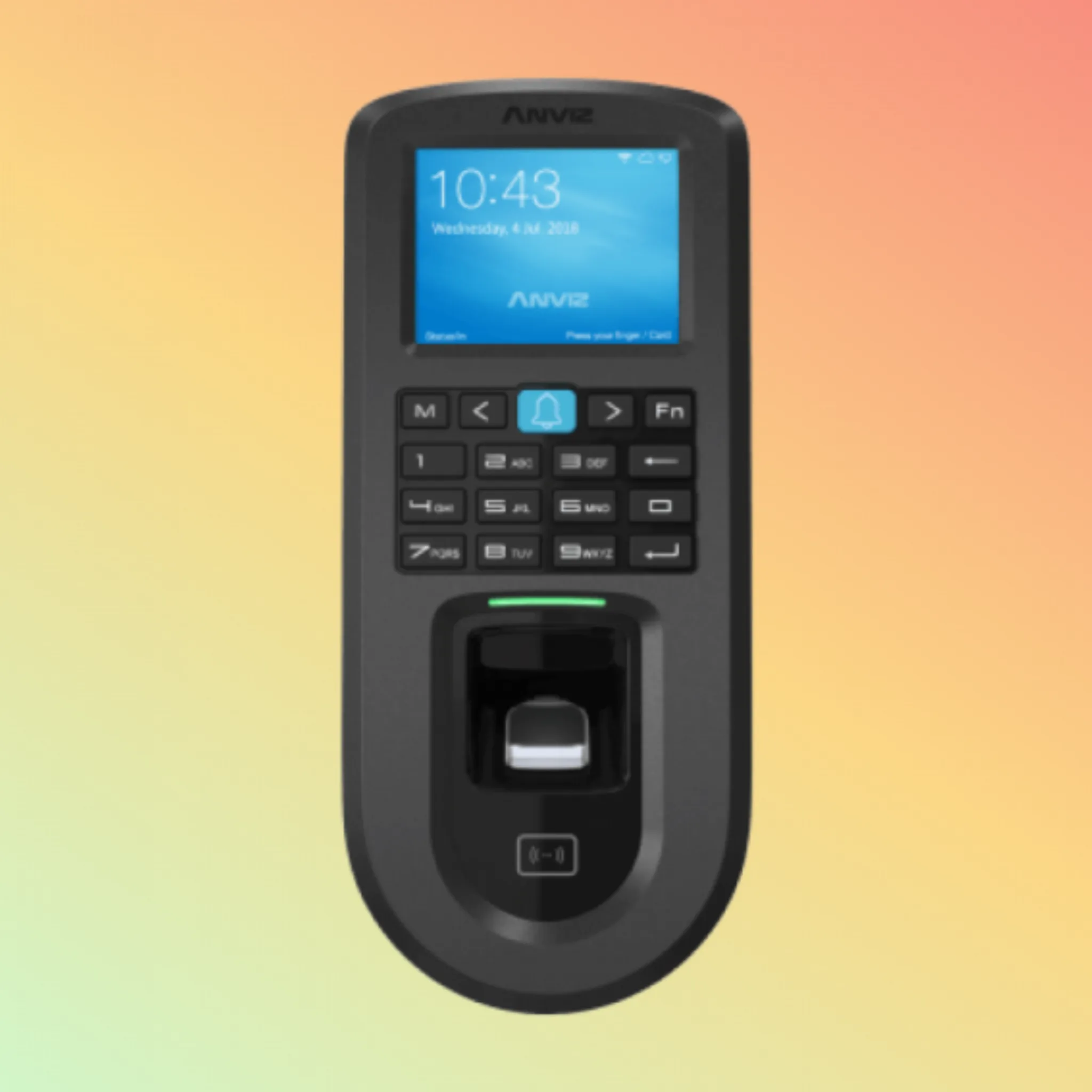 C.ACCESO ANVIZ WIFI HUELLA RFID PIN CLOUD IP55 POE S/F